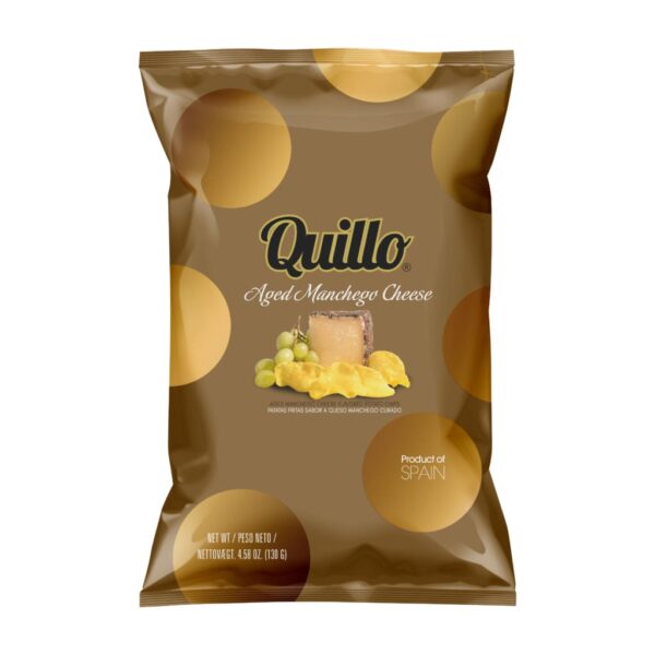 Patatas Quillo Queso Manchego 130 gr